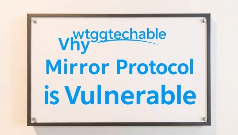 Why Mirror Protocol Is Vulnerable Wtgtechable – Security Risks, Causes ...