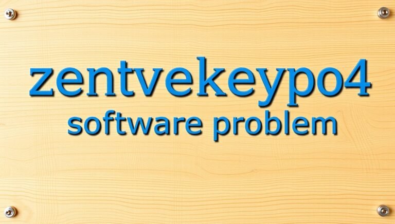 zenvekeypo4 software problem